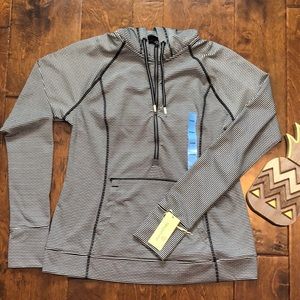 TANGERINE black/white hoodie